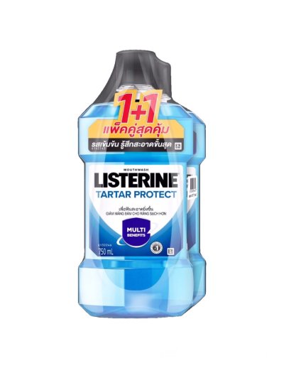 LISTERINE TARTAR 750ML+750ML