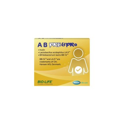 A B  PRE&PRO 2.321g.*10ซอง MEGA.