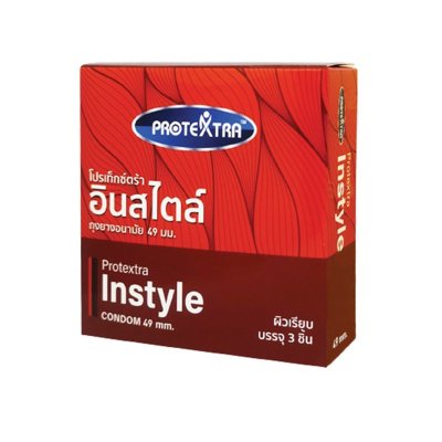 ถุงยาง INSTYLE ผิวเรียบ 49มม.