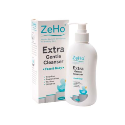 ZEHO EXTRA GENTLE CLEANSER 250ML. STERLING