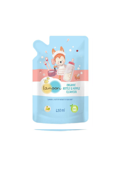 ละมุน น้ำยาล้างขวดนม 450มล. (รีฟิล)