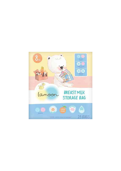 ละมุน ถุงเก็บน้ำนม 8ออนซ์ 25ชิ้น