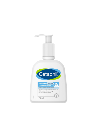 CETAPHIL HYDRATING FOAMING CREAM CLEANSER 236ML.
