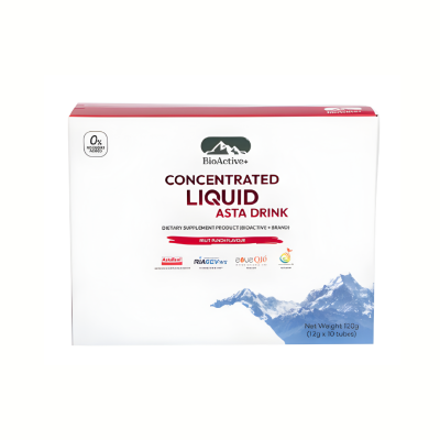 BIO ACTIVE+ LIQUID ASTA DRINK 10หลอด