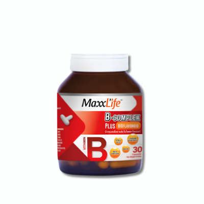 MaxxLife B-Complex Plus BioFlavonoid 30'Caps.