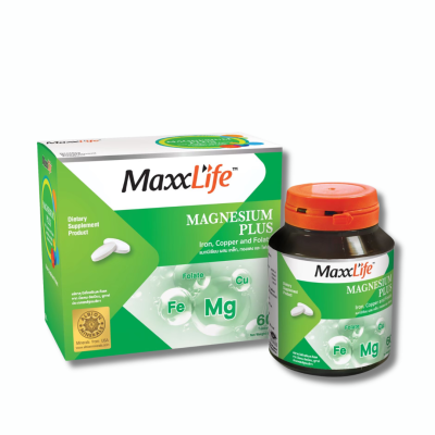 MAXXLIFE MAGNESIUM PLUS 60'S