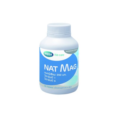 NAT MAG 350mg.30'S MEGA.