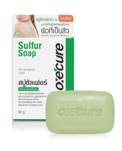 OXE CURE SULFUR SOAP 30GM (ACNE-AID)