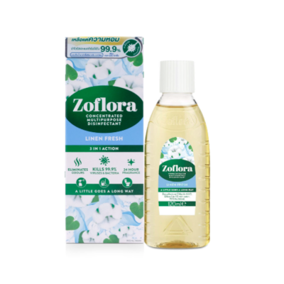ZOFLORA LINEN FRESH 120ML (สีฟ้า)