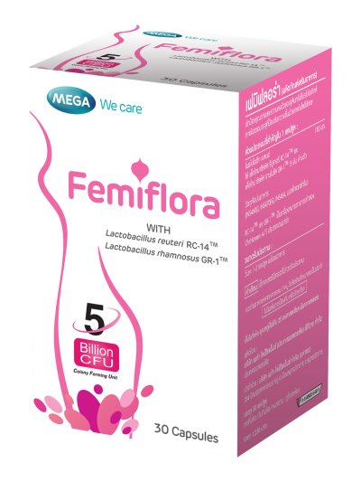 FEMIFLORA 5billion CFUs 30'S