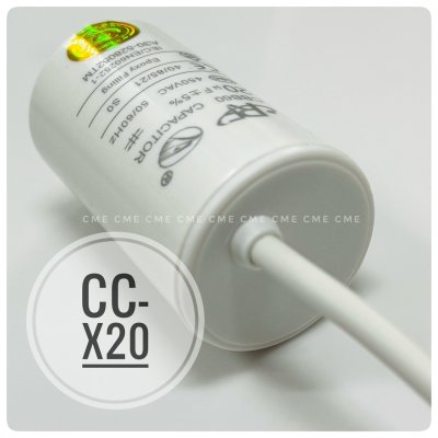 คาปาซิเตอร์ 20uF 450V Running Capacitor CC-X20