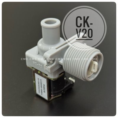วาล์วน้ำเข้าเครื่องซักผ้า 1 ทาง ฮิตาชิ CK-V20 อะไหล่เครื่องซักผ้าทดแทน