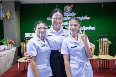 พิธีมอบเข็ม พนักงานผู้ช่วยทางการพยาบาลรุ่นที่ 39 ณ โรงเรียนเดอะแคร์การบริบาล 