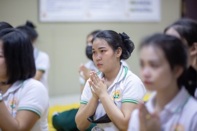 กิจกรรม อบรมคุณธรรมจริยธรรม นักเรียนรุ่น ที่ 37