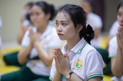 กิจกรรม อบรมคุณธรรมจริยธรรม นักเรียนรุ่น ที่ 37