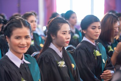 พิธีรับใบประกาศนียบัตร และรับมอบเข็ม ปี 2562