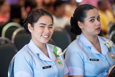 พิธีรับใบประกาศนียบัตร และรับมอบเข็ม ปี 2562