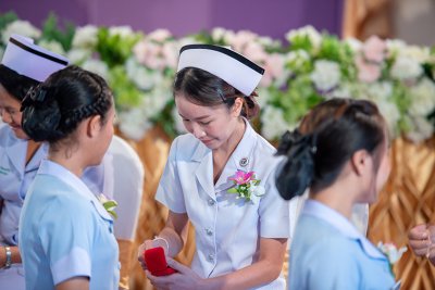 พิธีรับใบประกาศนียบัตร และรับมอบเข็ม ปี 2562