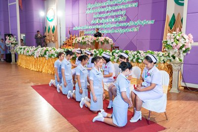 พิธีรับใบประกาศนียบัตร และรับมอบเข็ม ปี 2562