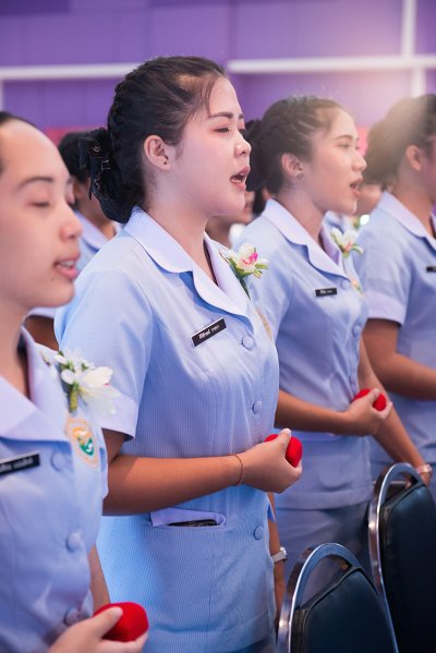 พิธีรับใบประกาศนียบัตร และรับมอบเข็ม ปี 2562