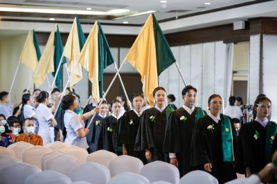 พิธีรับใบประกาศนียบัตร และรับมอบเข็ม ปี 2565 03