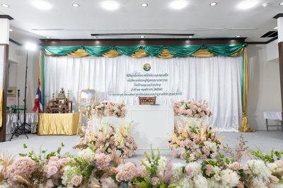พิธีรับใบประกาศนียบัตร และรับมอบเข็ม ปี 2565
