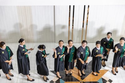 พิธีรับใบประกาศนียบัตร และรับมอบเข็ม ปี 2565