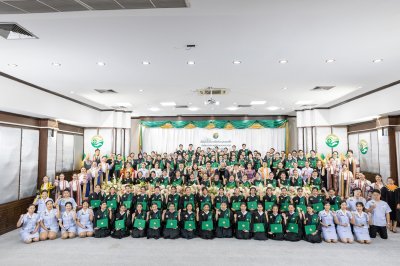 พิธีรับใบประกาศนียบัตร และรับมอบเข็ม ปี 2565