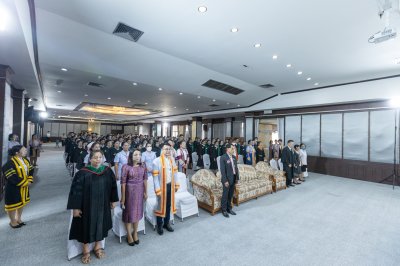 พิธีรับใบประกาศนียบัตร และรับมอบเข็ม ปี 2565 02