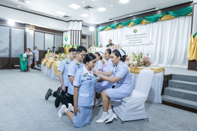พิธีรับใบประกาศนียบัตร และรับมอบเข็ม ปี 2565 02