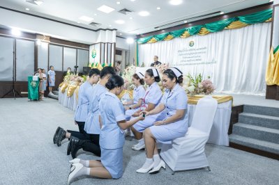 พิธีรับใบประกาศนียบัตร และรับมอบเข็ม ปี 2565 02