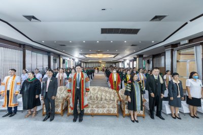 พิธีรับใบประกาศนียบัตร และรับมอบเข็ม ปี 2565 02