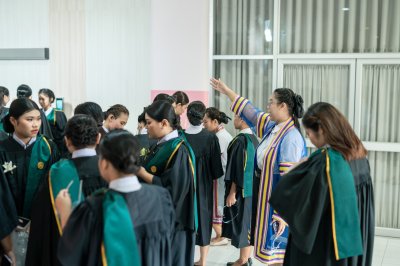 พิธีรับใบประกาศนียบัตร และรับมอบเข็ม ปี 2565