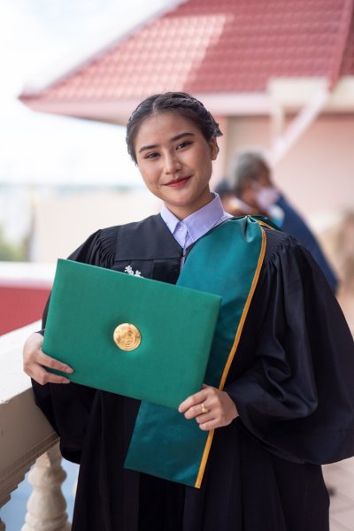 พิธีรับใบประกาศนียบัตร และรับมอบเข็ม ปี 2565