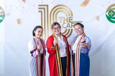 พิธีรับใบประกาศนียบัตร และรับมอบเข็ม ปี 2565