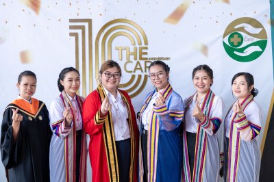 พิธีรับใบประกาศนียบัตร และรับมอบเข็ม ปี 2565