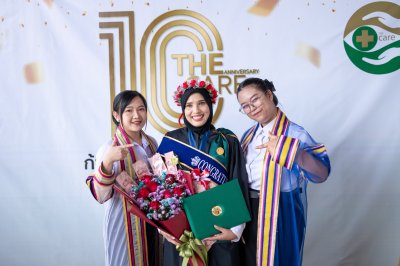 พิธีรับใบประกาศนียบัตร และรับมอบเข็ม ปี 2565