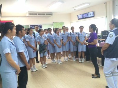 ศึกษาดูงานศูนย์บริการการแพทย์ฉุกเฉิน EMS 1669