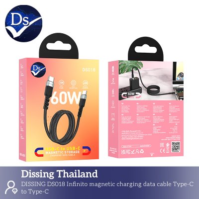 charging data for USB-C to C 60W ขนาด 1 M
