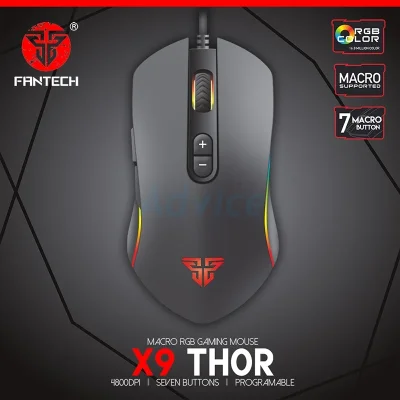 MOUSE FANTECH X9 THOR BLACK