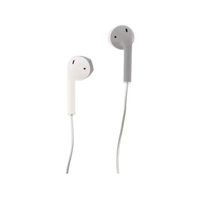 หูฟังมีสาย QPLUS Two-tone Wired Earbud Headphone 3.5mm