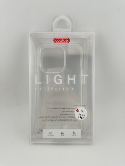 Ligh soft/durable iPhone 15 pro ใส