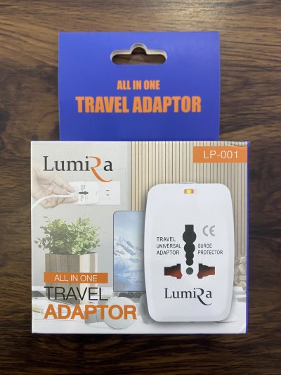 Lumira LP-001 Travel Adapter Universal Adapter All in One หัวแปลงปลั๊กทั่วโลก