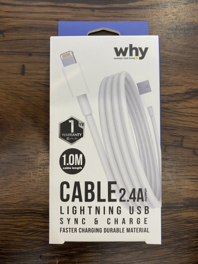 สายชาร์จกลม WHY รุ่น UC-2131B