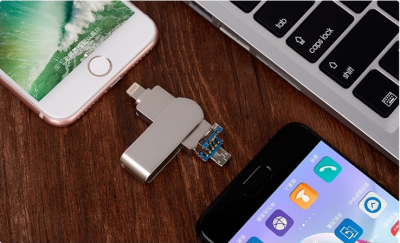 3 in 1 OTG Flashdrive แฟลชไดรฟ์ (Iphone, Android, USB)