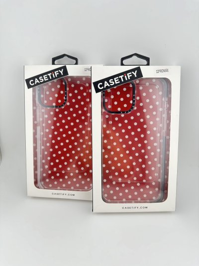 Casetify cases iPhone 12Promax ใส