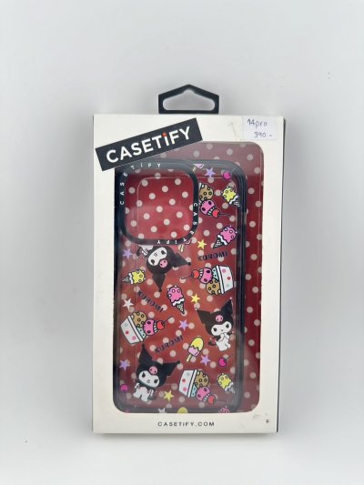 Casetify cases iPhone 14pro ชิเนม่อนดำ