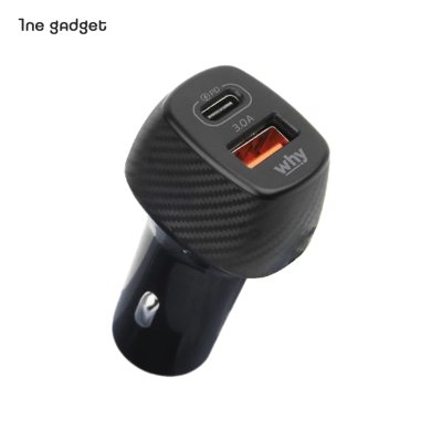 why 38w car charger USB+PD port