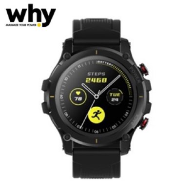 why display 1.32 watch sport tracker with round touch screen