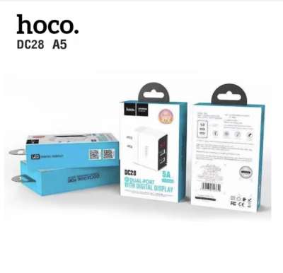 Hoco หัวชาร์จแบตเตอรี่ DC28 5A